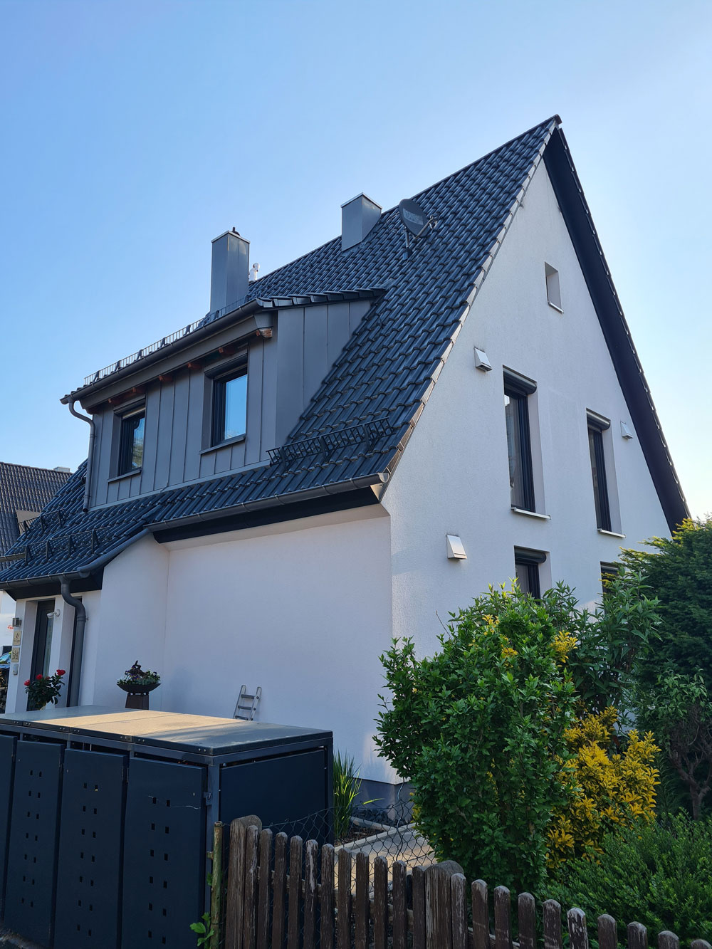 Nachher-Vergleich Wohnhaus Neunkirchen