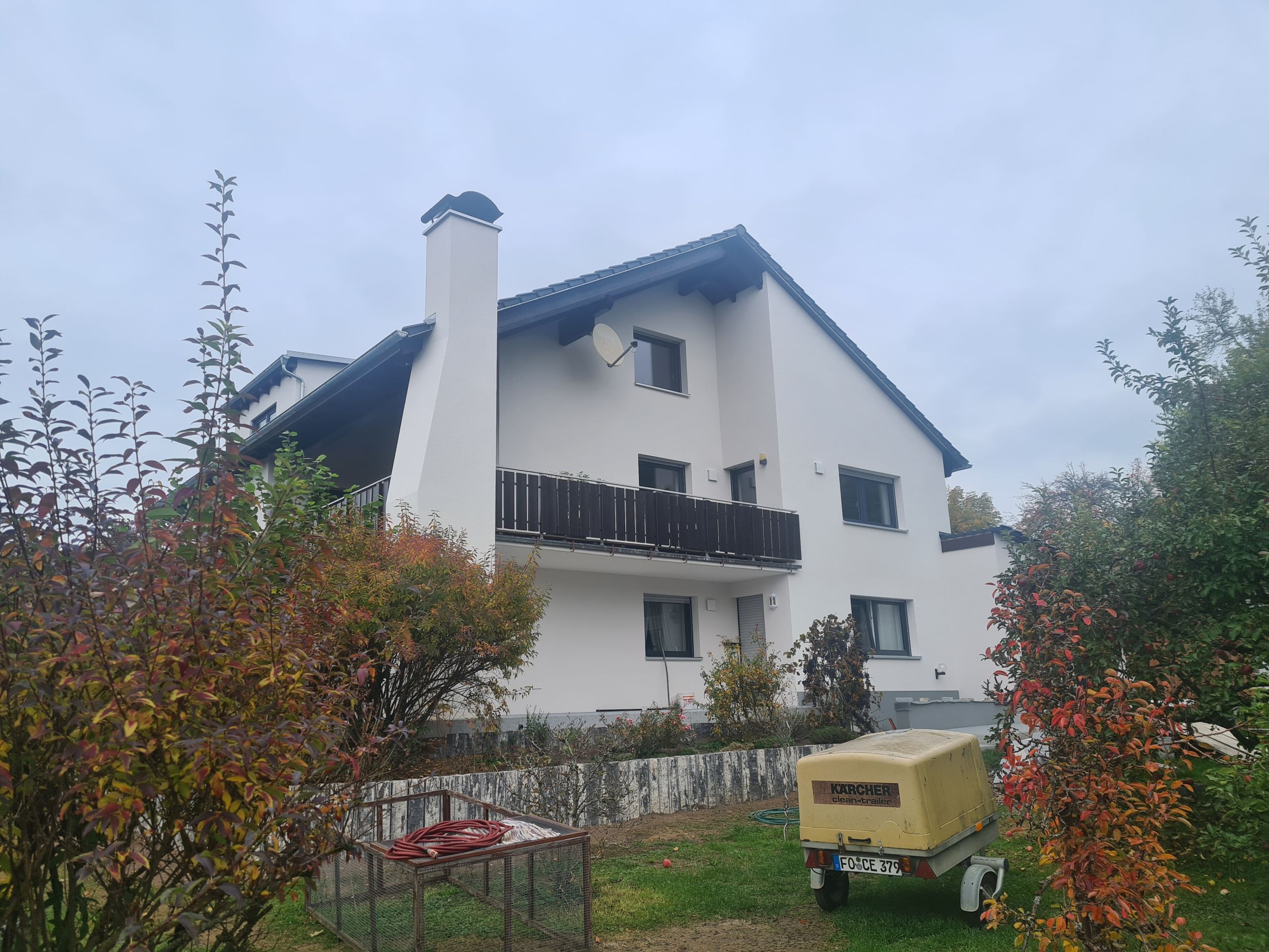 Nachher-Vergleich Wohnhaus