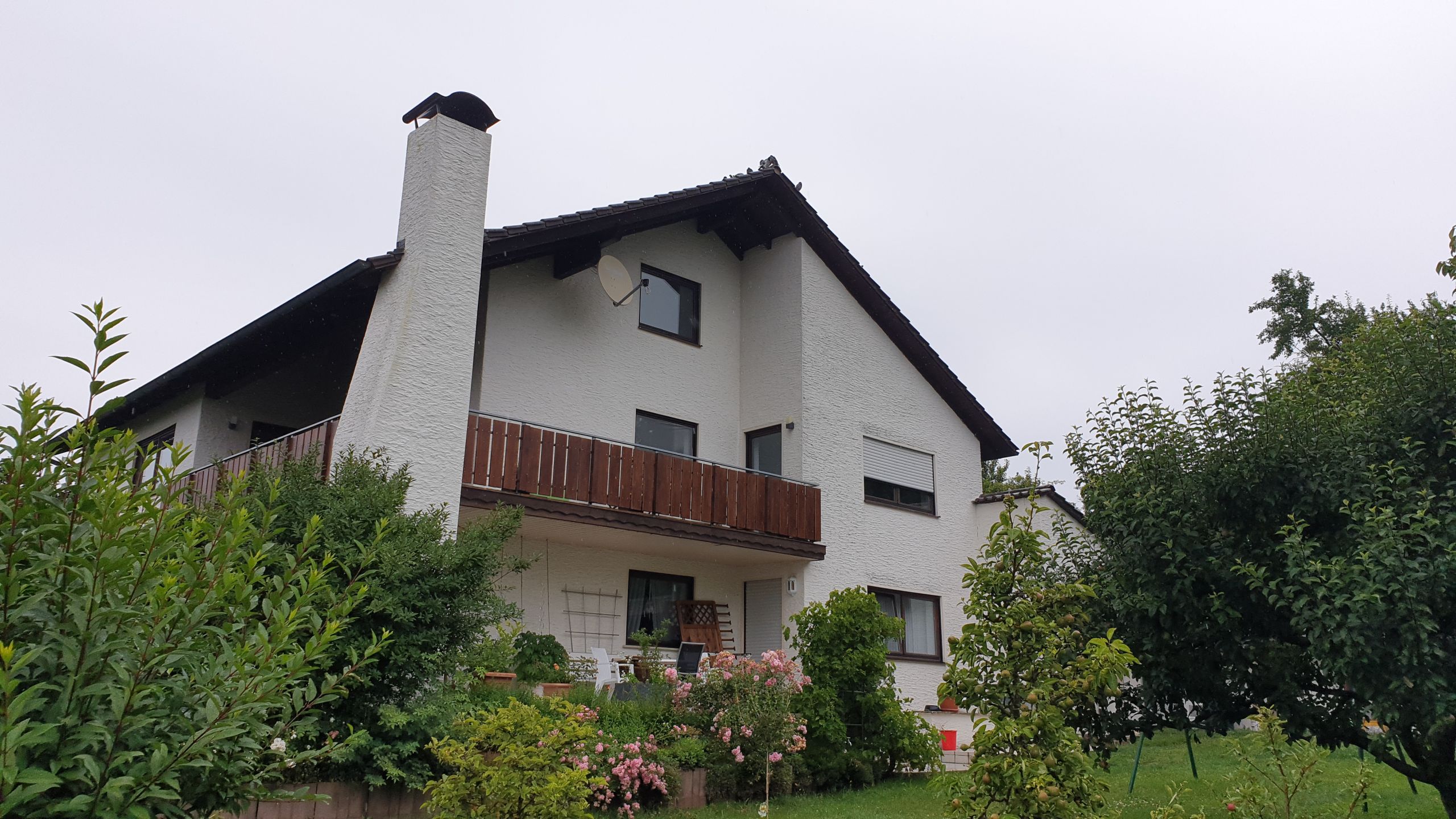 Vorher-Vergleich Wohnhaus