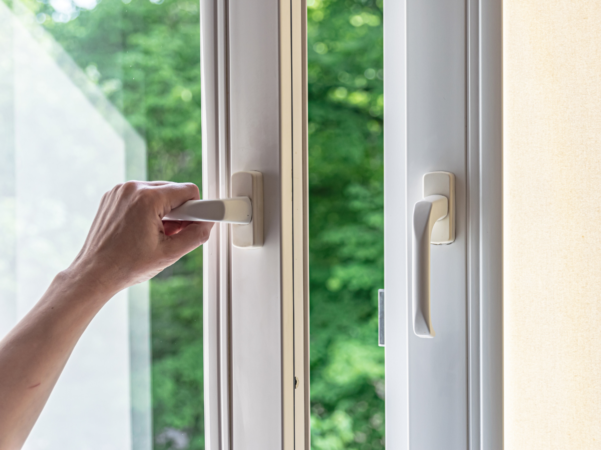 fenster wird geöffnet